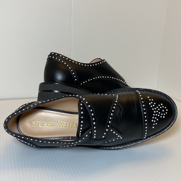Stuart Weitzman Jackson Lift Leather Loafer - Picture 5 of 9